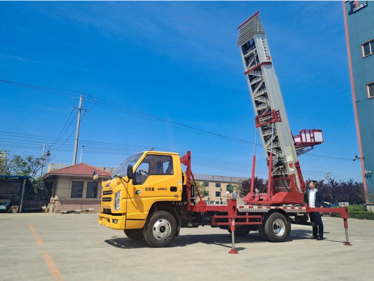 孝感常年租赁32米云梯车